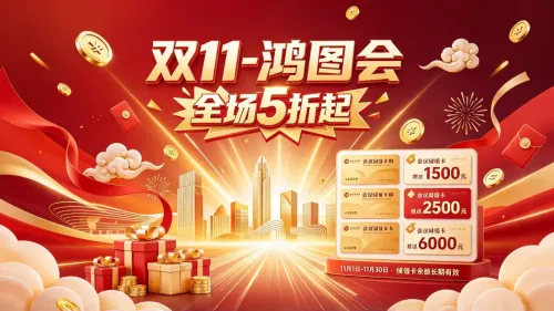 2026双11｜储值卡重磅上线，南昌会议酒店优惠抢先锁定